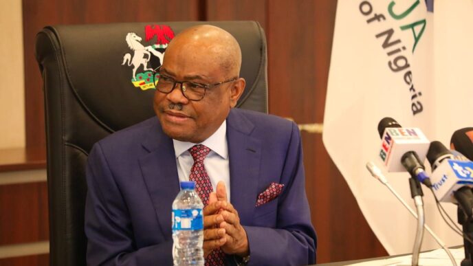 FCT Minister Nyesom Wike (News Central TV)