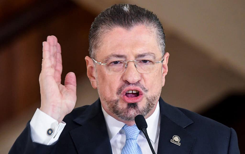 Costa Rican President (News Central TV)