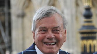 Legendary cricket umpire Dickie Bird (News Central TV)