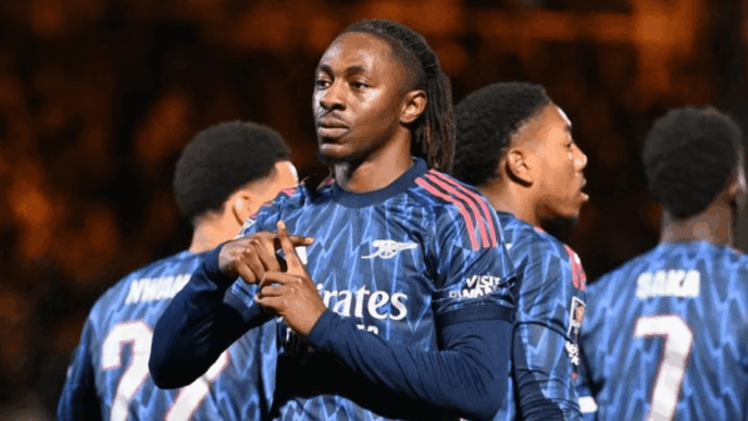 Eze’s First Goal Sends Arsenal to League Cup Last 16