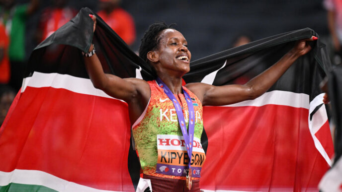 Kipyegon Wins Historic Fourth 1,500m World Title