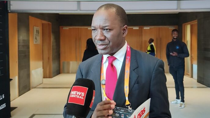 Africa Whisper Ganya, CEO of RA-ESG Solar Solutions (News Central TV)