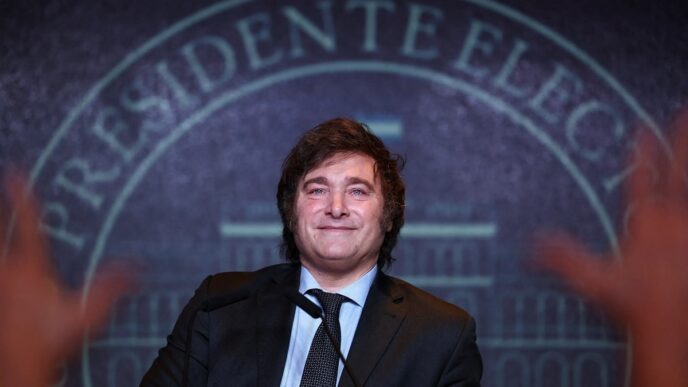 Argentina’s Milei Pledges More Reforms After Victory