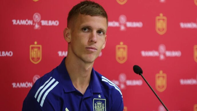 Barcelona’s Dani Olmo a Doubt for Clasico After Injury