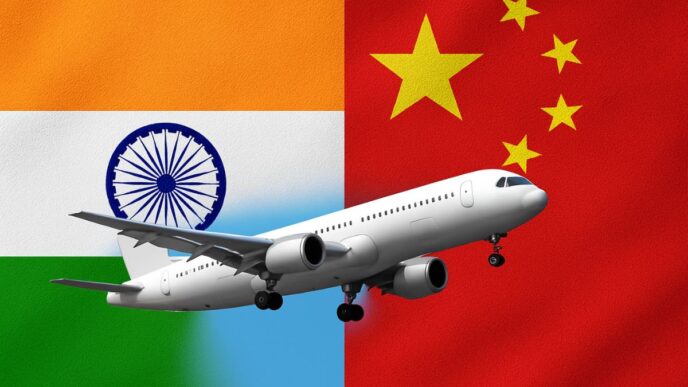 India, China to Resume Flights After Five Years