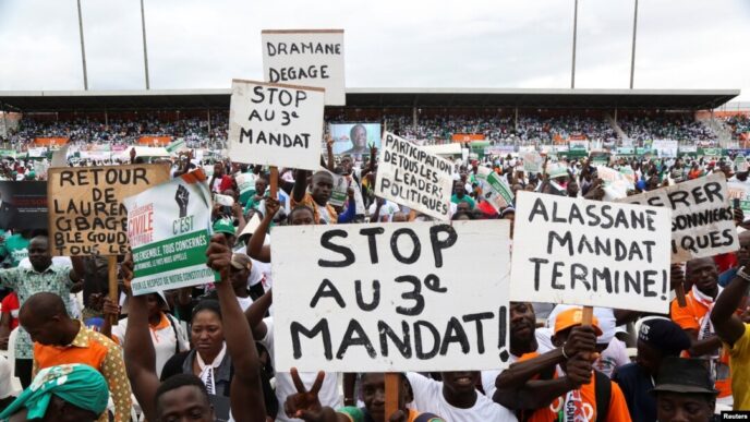 Ivory Coast Expands Protest Ban Before Elections