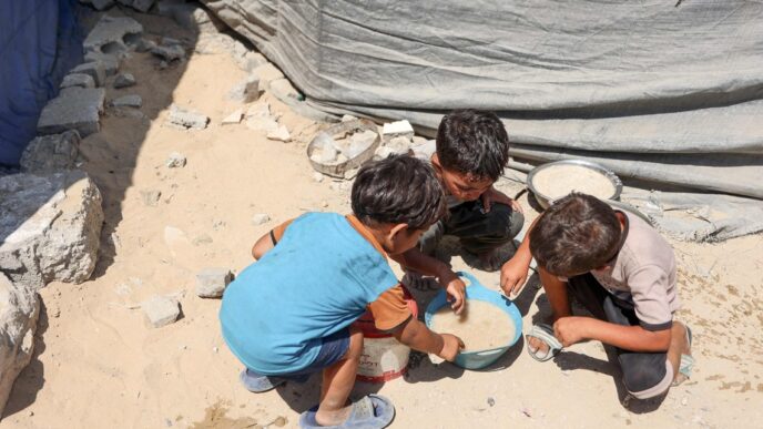 Nearly One in Six Children in Gaza Are Acutely Malnourished