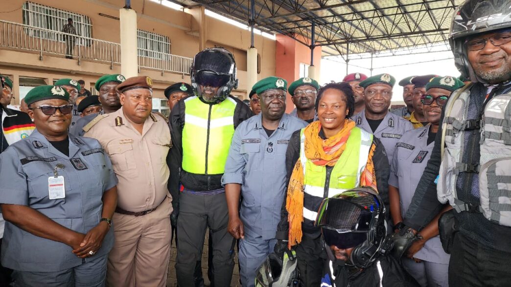 Nigerian Customs Officer Completes 72-Day Ride