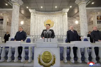 North Korea Displays New Intercontinental Missile