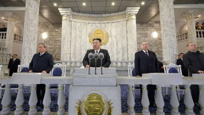 North Korea Displays New Intercontinental Missile