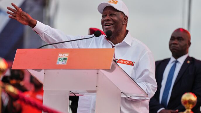 Ouattara Tipped for Fourth Term as Ivory Coast Votes
