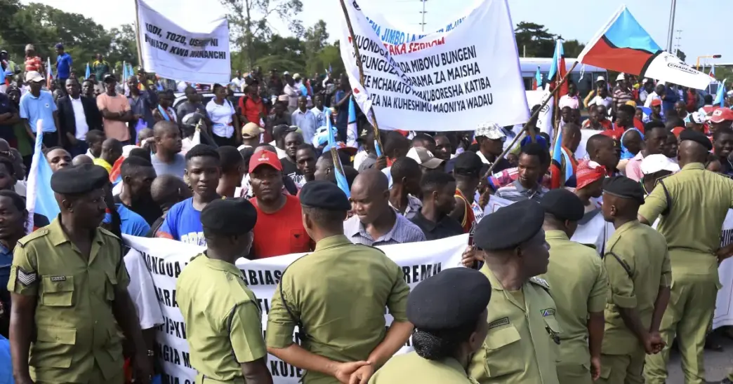 Protests Erupt During Tanzania Election