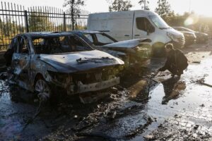 Russian Drone Strike Kills Three in Kyiv