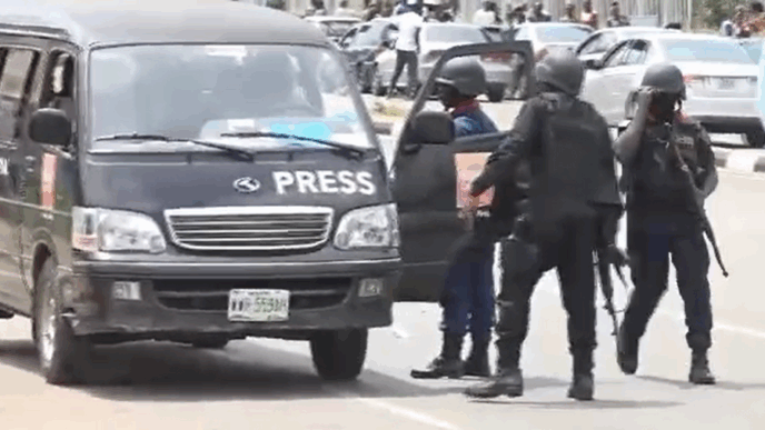 News Central Crew Assaulted by Civil Defence in Abuja