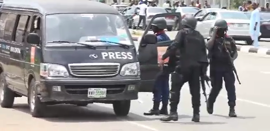 News Central Crew Assaulted by Civil Defence in Abuja