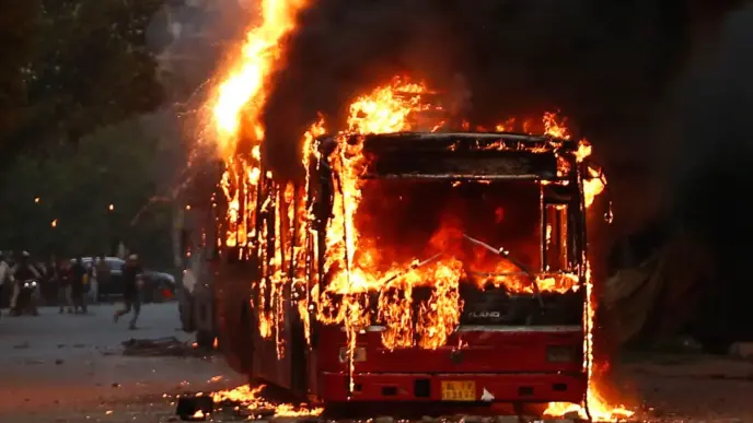 Tragic Bus Fire in Western India Claims 20 Lives