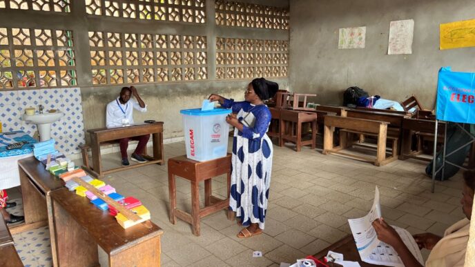 In Pictures: Cameroon Votes in Presidential Election