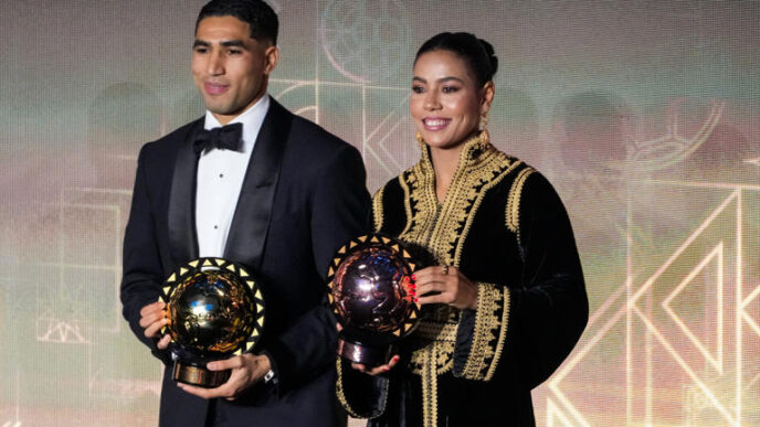 Hakimi, Chebbak Named African Players of the Year