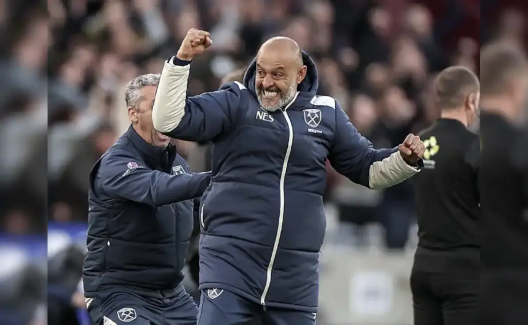 West Ham Boss Nuno Celebrates First Win
