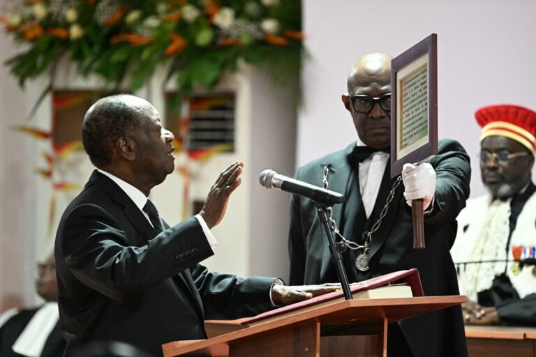Ivory Coast’s Ouattara Sworn in for Fourth Term