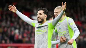 Cherki Leads City Past Forest in Tight Title Race
