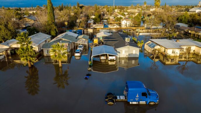 Flash Floods Hit California