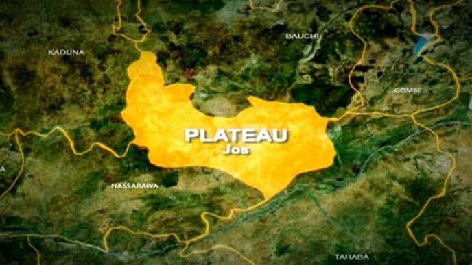 Fire Guts Filling Station in Jos