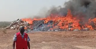 NAFDAC Destroys ₦10billion Fake Goods in Kano
