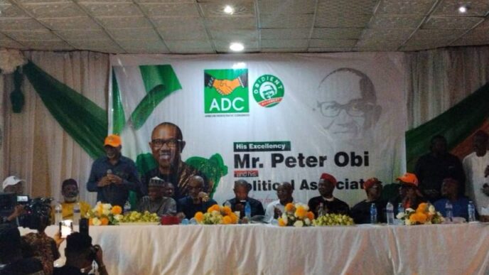 Peter Obi Defects to ADC