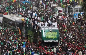 Photo Speak: Dakar Turns Out for Senegal AFCON Parade