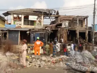 Fire Destroys Four Electronics Shops in Lagos