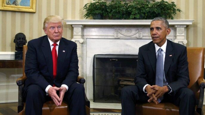 Trump Removes Video Depicting Obamas as Monkeys