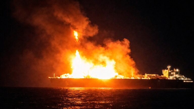 Russia Says Ukraine Sank LNG Carrier Off Libya