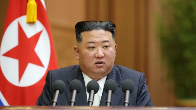 North Korea's Kim Reappointed as President of State Affairs
