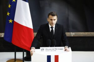 Macron Condemns Russian Air Raid on Ukraine (News Central TV)