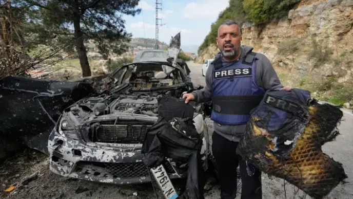 Israeli Strike Kills Three Journalists in South Lebanon
