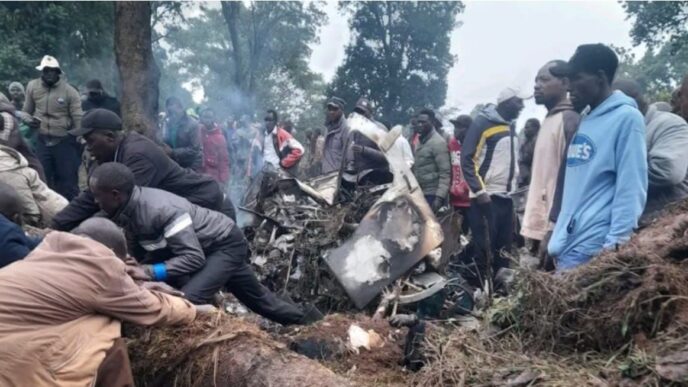 Six Killed in Kenya Helicopter Crash 
