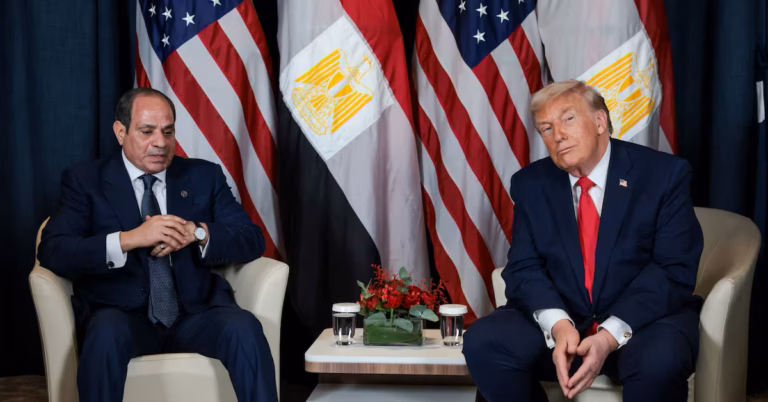 Sisi Urges Trump to End Gulf Conflict