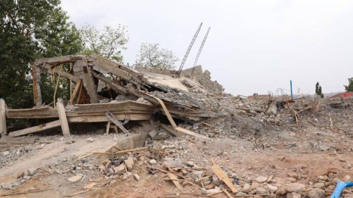 Wike Orders Arrest Over Abuja Building Collapse
