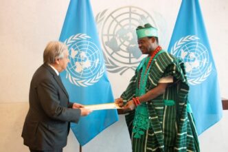 Jimoh Ibrahim Assumes Office as Nigeria’s UN Envoy (NewsCentral TV)