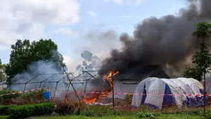 Ebola Riot Destroys Hospital Tents in DRC (NewsCentral TV)