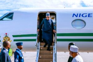 VP Shettima Arrives In Cotonou For Wadagni's Inauguration (NewsCentral TV)