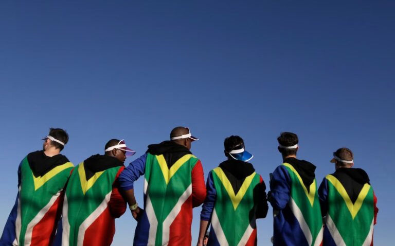 South African Students Stage Protest Against Foreigners