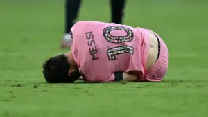 Messi Suffers Hamstring Overload