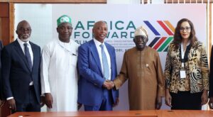 Photos: CAF President, Tinubu Meet in Kenya (News Central TV)