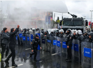 Turkish Police Fire Tear Gas at May Day Rally (NewsCentral TV)