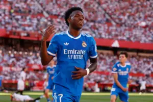 Vinicius Fires Madrid Past Sevilla as Relegation Battle Intensifies
