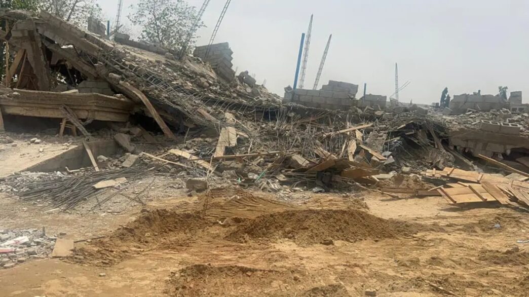 Two-storey Building Collapses in Anambra (News Central TV)