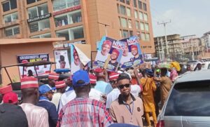 Gridlock in Abuja as Thousands Attend NDC Convention
