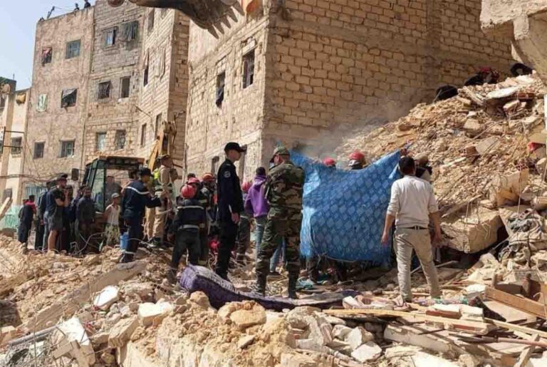 Four Killed in Moroccan Building Collapse